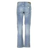 Jean et pantalon en coton bleu clair