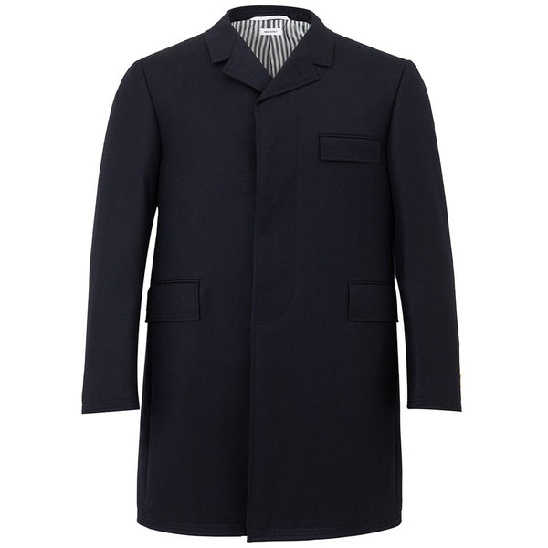 Elegante Wolljacke in Signature Blau