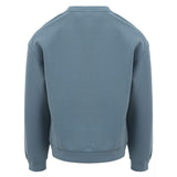 Maglione in poliestere blu chic di EA7