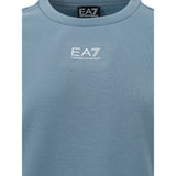 Maglione in poliestere blu chic di EA7