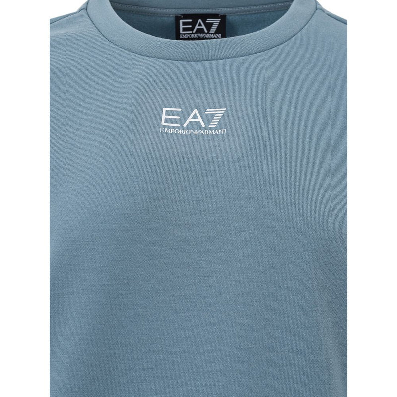 Pull en polyester bleu chic par EA7