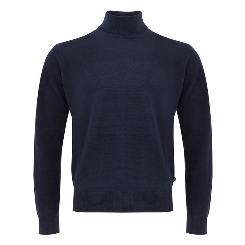 Eleganter Woll -Italiener -Herrenpullover