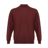 Elegant Cashmere Red Sweater for Men