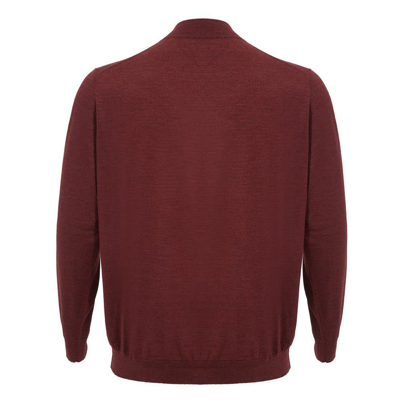 Eleganter Kaschmir Red Pullover für Männer