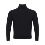 Pull noir de luxe en cachemire italien