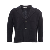 Elegante Wollblaue Jacke für Männer