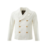 Elegant White Polyamide Jacket