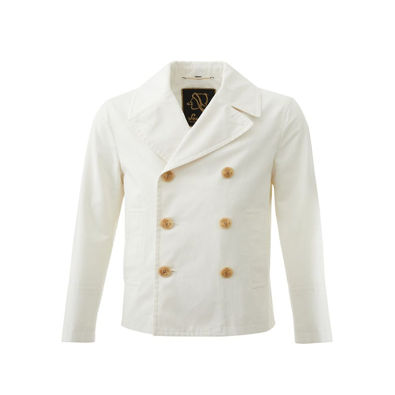 Veste en polyamide blanc élégant