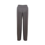 Pantalones de lana gris elegantes para estilo sofisticado