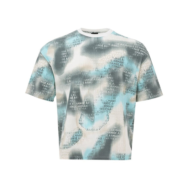 Chic Multicolor -Baumwoll -T -Shirt für Männer