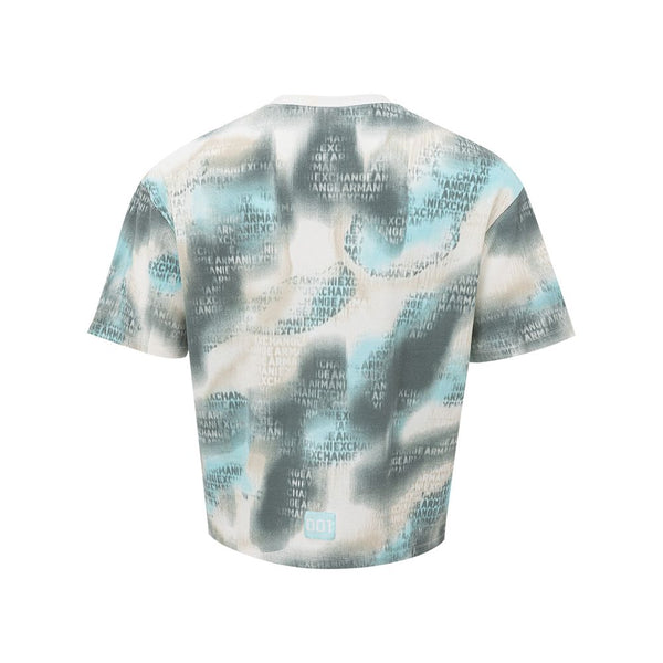 Chic Multicolor -Baumwoll -T -Shirt für Männer