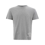 Elegant Gray Cotton T-Shirt