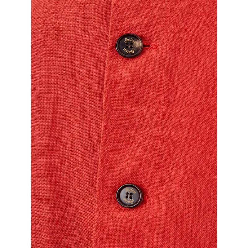 Veste élégante en polyester orange