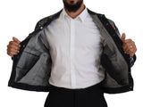 Veste en jean de la teinture de cravate grise