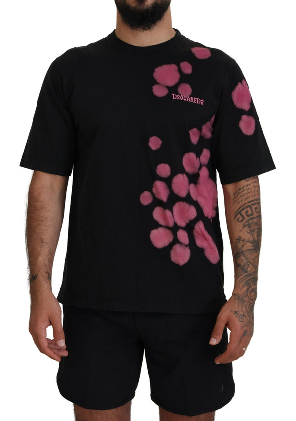 T-shirt da equipaggiamento a maniche corte rosa rosa nero