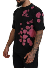 T-shirt da equipaggiamento a maniche corte rosa rosa nero