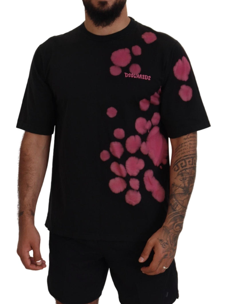 T-shirt da equipaggiamento a maniche corte rosa rosa nero