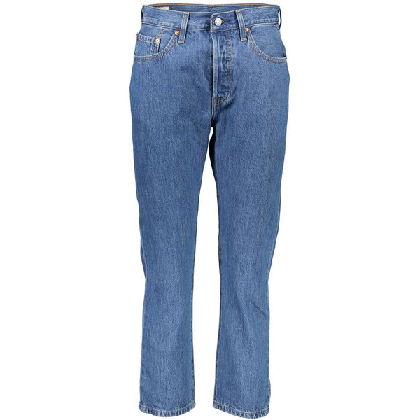 Blaue Baumwolljeans & Pant