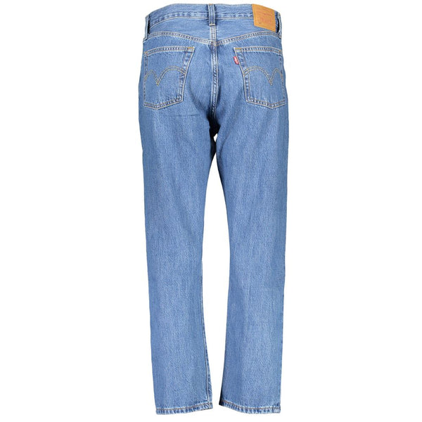 Blaue Baumwolljeans & Pant