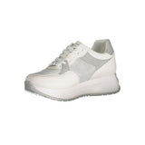 Sneaker en polyester blanc