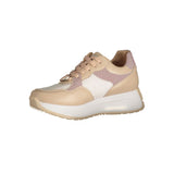 Sneaker en polyester beige