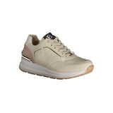 Sneaker en polyester beige