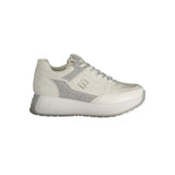 Sneaker in poliestere bianco