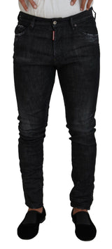 Black Blass Bash Waist Skinny Jeans