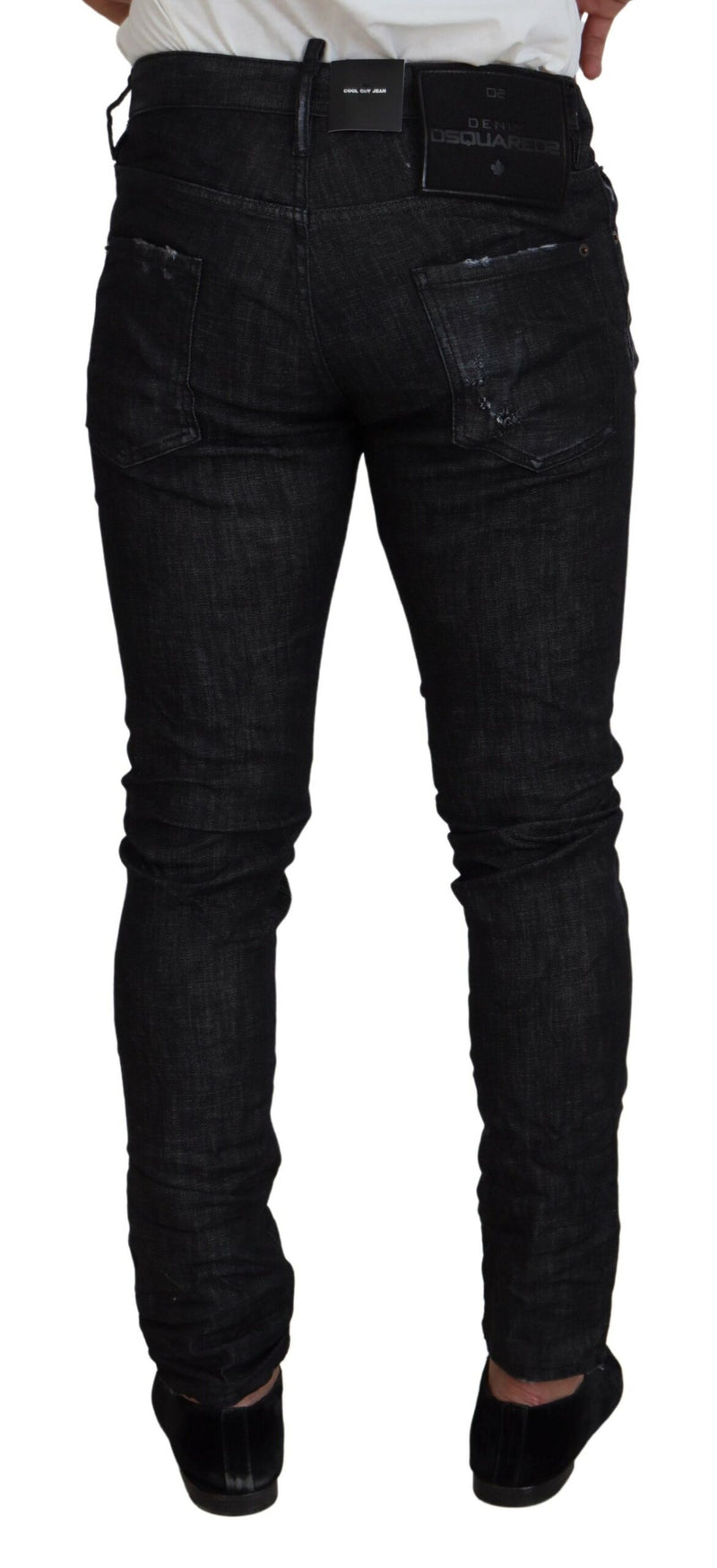 Black Blass Bash Waist Skinny Jeans