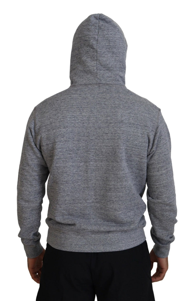 Coton Gris Colonage Logo imprimé Men Pullover Pullat