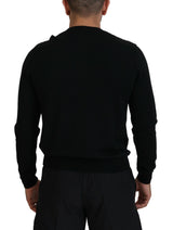 Logo noir imprimer des manches longues Pulllate Men Pullover