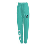 Sporty Chic Cotton Jersey Trousers