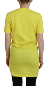 T-shirt in Crenatura Renny Abito Renny Giallo Cottonshiny