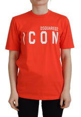 Camiseta de la trampa del algodón de algodón naranja