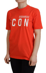 Camiseta de la trampa del algodón de algodón naranja