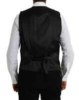 Vobe robe de gilet en soie noire gilet formel