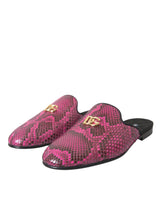 FUCHSIA PYTHON LOGO MULL Sandalias planas