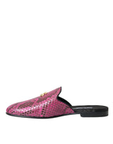 FUCHSIA PYTHON LOGO MULL Sandalias planas