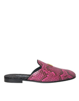 FUCHSIA PYTHON LOGO MULL Sandalias planas