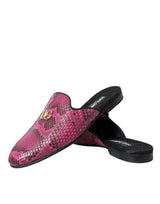 FUCHSIA PYTHON LOGO MULL Sandalias planas