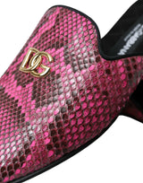 FUCHSIA PYTHON LOGO MULL Sandalias planas