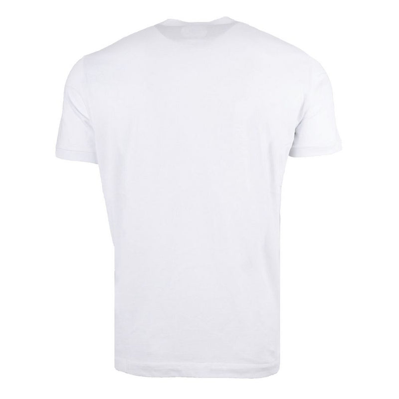 Camiseta de algodón blanco