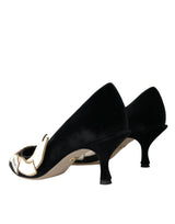 Black Suede Δερμάτινα τακούνια Amari Pumps παπούτσια