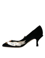 Black Suede Δερμάτινα τακούνια Amari Pumps παπούτσια