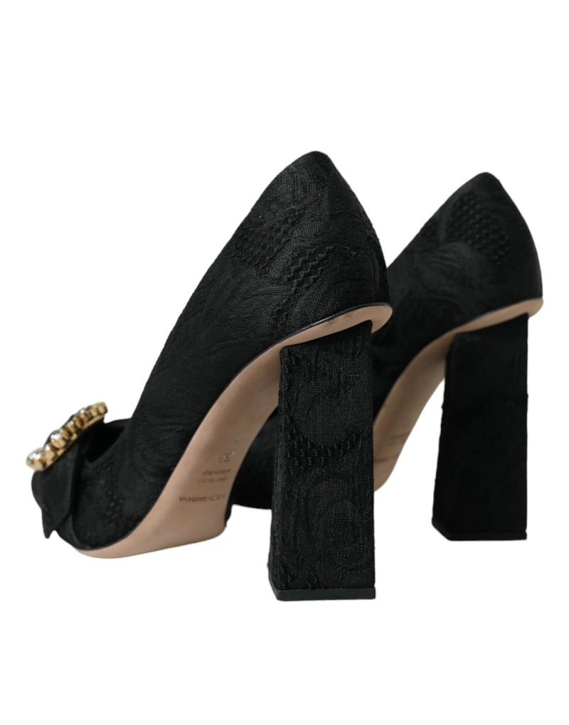 Brocade Brocade Crystals Talons Pumps Chaussures