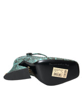 Aqua Python in pelle Mary Jane Pompe scarpe