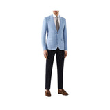 Light Blue Linen Blazer