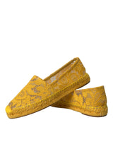 Taormina Lace Espadrille Logs Flats Chaussures