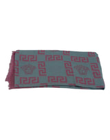 MD rosa chiaro e Cashmare Medusa Scarf