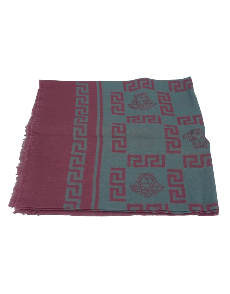 MD rosa chiaro e Cashmare Medusa Scarf